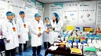 Delegatsioon, mida juhtis Xingyangi linnarahvakongressi alalise komitee asees...